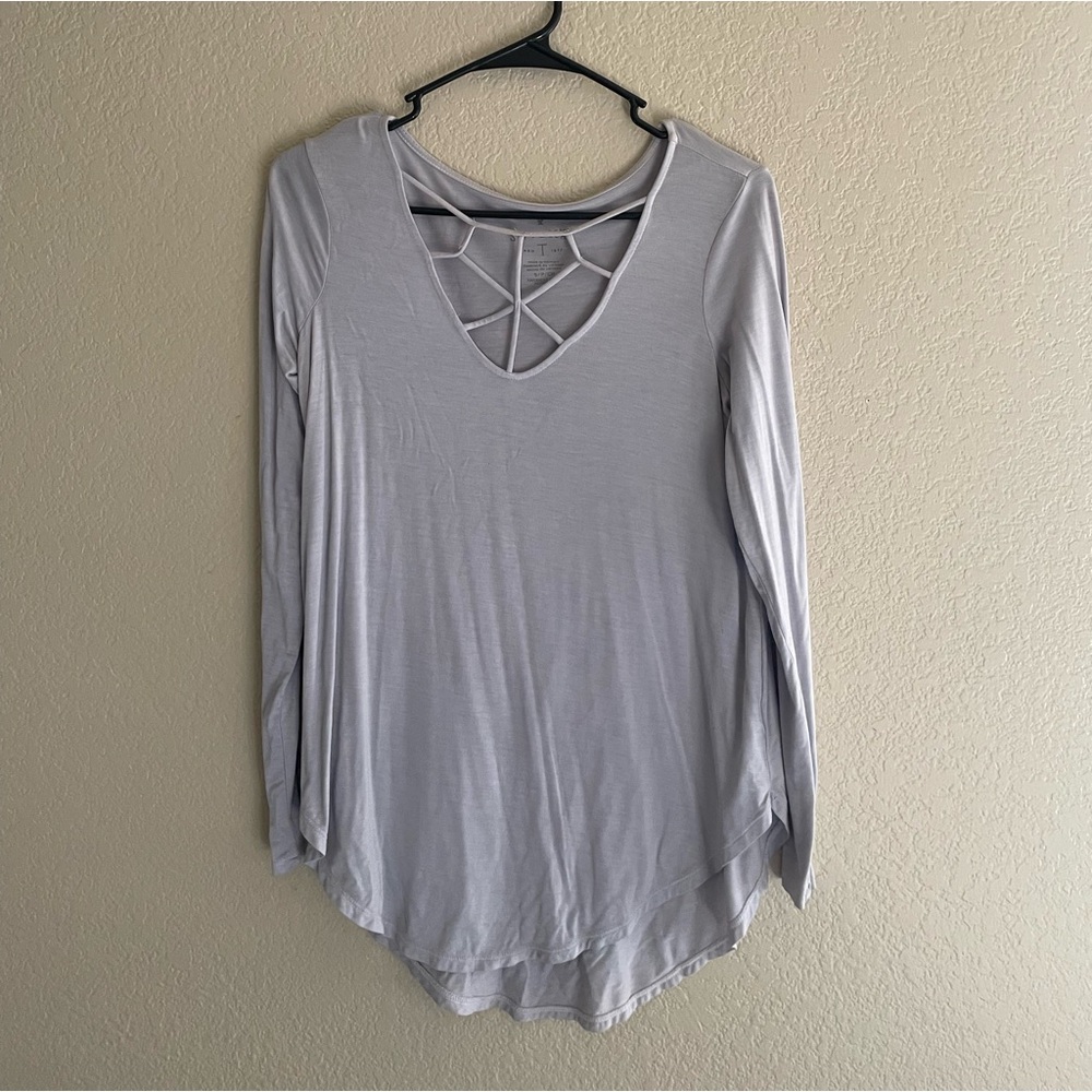 Women’s American Eagle Soft and Sexy Top - Light purple/gray
